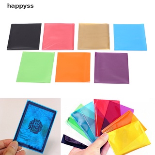 happyss 50pcs multicolor tarjetas mangas protector de tarjeta juego de mesa tarjetas mágicas mx