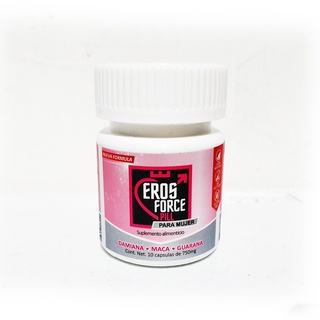 Eros Force 10 Caps De 750 Mg Estimulante Para Mujer
