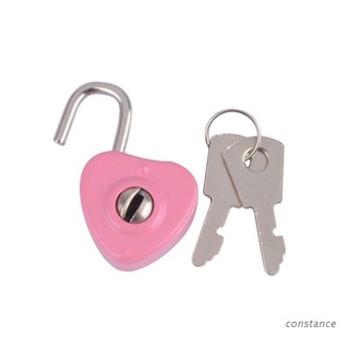 Con. Mini candados cerradura de llave Con llave de equipaje cerradura para bolsa de cremallera mochila bolso cajón gabinete /Tiny Craft diario/juguete/caja