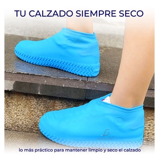 Protector de Silicon Impermeable para Tenis Zapato contra Lluvia Tamaño : M (5)