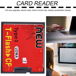 Shanhe Adaptador negro Heflash rojo a Cf tipo 1/tarjeta De memoria Flash Compacto Udma
