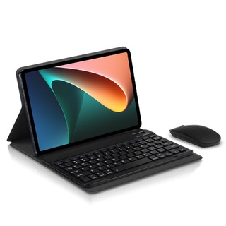 t1rou smart teclado funda para xiaomi mi pad 5pro/mi pad5 tablet fuerte cubierta magnética