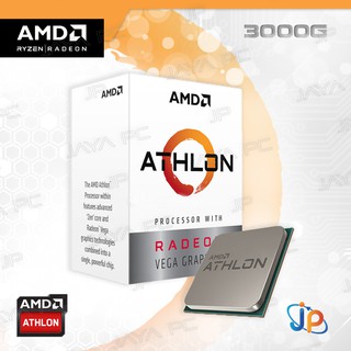 Procesador amd Athlon 3000G 3.5GHz Socket AM4 con gráficos Radeon Vega 3