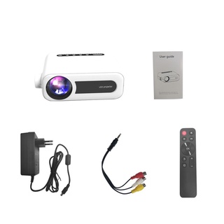 [brbaosity2] Mini Projector 1080P High Brightness Projection Portable Home Theater