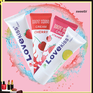 sweh_sweetbl cherry limón fruta sabor a base de agua lubricante sexual oral lubricante aceite lubricante