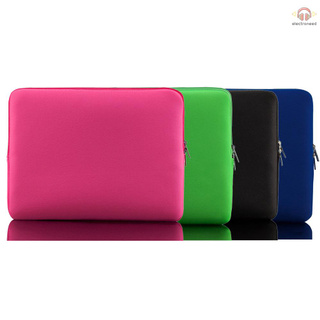 M Zipper Soft Sleeve Bag Case 15''-15.6'' Portable Laptop Bag Replacement for MacBook Pro Retina Ultrabook Laptop Red (9)