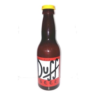 botella duff sin líquido de 1 litro los simpson