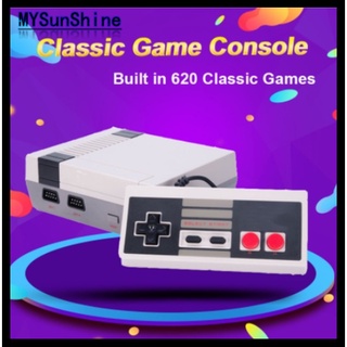 Mini Nes Tv Game Console 8-Bit Game Console Classic Red And White Machine Built-In 620 Fc Games Console