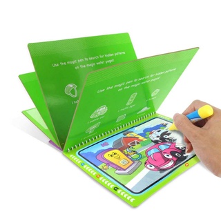 Coolplay Magic libro para colorear de agua para niños - azul