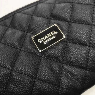 xiaoxiang regalo negro rombo bolsa de cosméticos bolsa de almacenamiento bolsa de cremallera bolsa portátil de gran capacidad femenina (4)