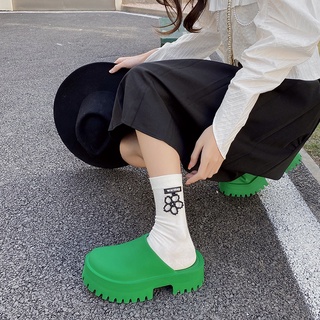 Zapatillas Mujer 2022 Nuevo Estilo Verano Exterior Desgaste De Suela Gruesa ins Moda Influencer Sandalias Casual