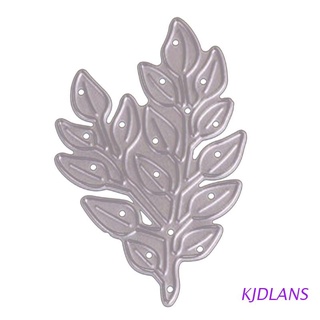 kjdlans the leaves metal troqueles de corte plantilla diy scrapbooking en relieve tarjeta de papel
