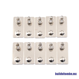 【tombn】10PCS AA Battery Positive Negative Conversion Spring Contact Plate