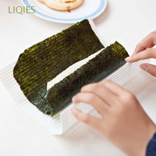 liqies herramienta sushi maker arroz rolling mat sushi roller gadget sushi rolling kitchen diy mat/multicolor (1)