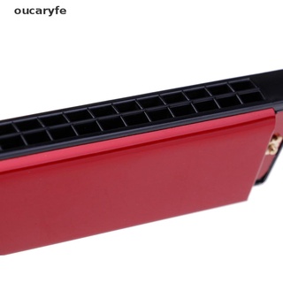 Oucaryfe Professional 24 Hole harmonica key C mouth metal organ for beginners MX (7)