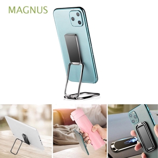 MAGNUS - soporte Universal para teléfono celular, Mini accesorios, soporte para teléfono, portátil, telescópico, Metal, plegable, soporte de mano, Multicolor