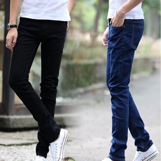 Jeans hombre pantalones masculinos juventud Casual Slim
