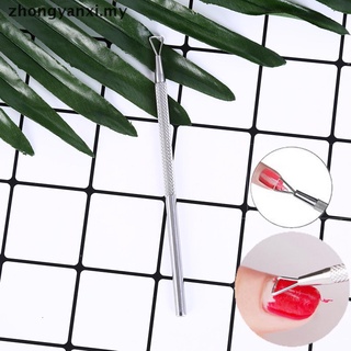[zhongyanxi] varilla triangular de gel uv removedor de cutículas de uñas empujador de manicura herramientas de bricolaje