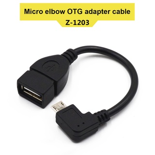 Micro USB a USB 2.0 convertidor OTG Cable adaptador para Android Samsung Xiaomi PC a Flash Mouse