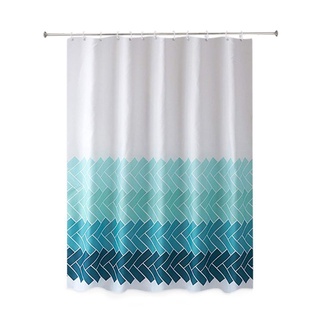 wee - cortina de ducha de estilo europeo para baño, cortinas impermeables, tela para uso de la habitación de ducha (8)