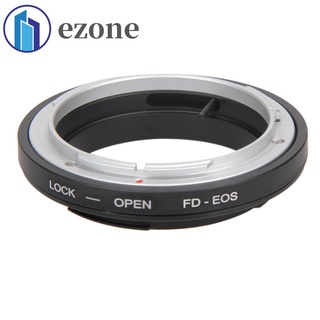 Adaptador De lentes ezone Fd-Eos con anillo Para Lente Para Canon Eos Mount Ef