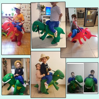 niños inflable dinosaurio disfraz fiesta cosplay disfraces animal niño traje anime purim dino niños niñas disfraz de halloween (2)
