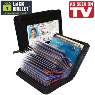 Tarjeta cartera bloque cartera de crédito seguro RFID bloqueo titular de la tarjeta