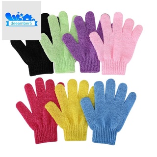 14 pares de guantes exfoliantes para exfoliante corporal, exfoliante, para ducha, Spa, masaje y exfoliante corporal