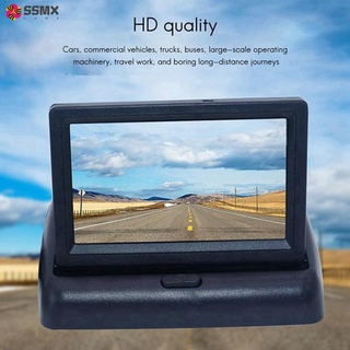 5 Inch Folding Monitors HD Video Car Parking TFT LCD Monitor Display