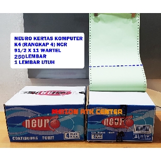Neuro continuo forma 91/2x11 4 capas (K4 Neuro) NCR papel de ordenador