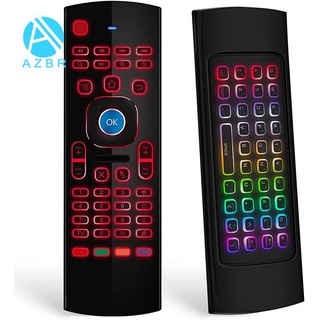 air mouse para android tv box, mini teclado inalámbrico control remoto