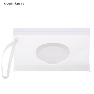 dopinkmay portátil bebé niños toallitas húmedas embrague bolsa de transporte de papel húmedo contenedor de pañuelos mx