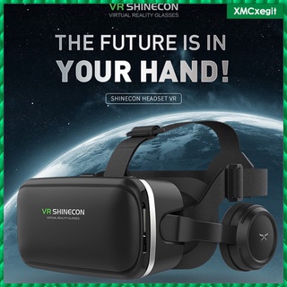 [Ready Stock] VR Shinecon 6,0 VR auriculares 3D gafas de realidad Virtual para juegos VR y pelculas 3D
