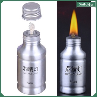 [kjrg] quemador portátil de alcohol de 50 ml para camping laboratorio de química