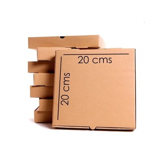 caja de cartón para envíos 20x20x4 paquete de 20 unidades