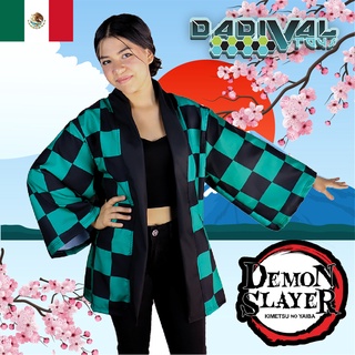 Kimono Demon Slayer Tanjirou Kimetsu No Yaiba Cosplay (1)