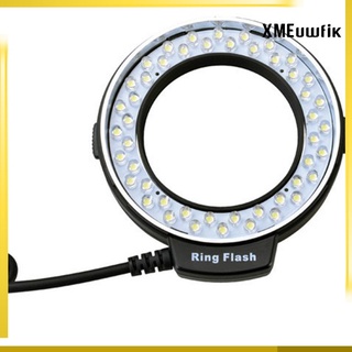 [[XMEUWFIK]] New Macro 48 LED Ring Flash Light Speedlight for Camera Universal