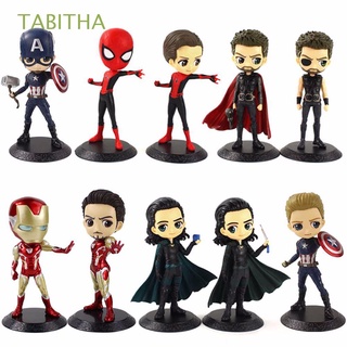 TABITHA PVC Action Figure Movie Collectible Model Avengers Thor Car Decorations Anime Peripheral Model Toys Dolls Children Gift Figures Model