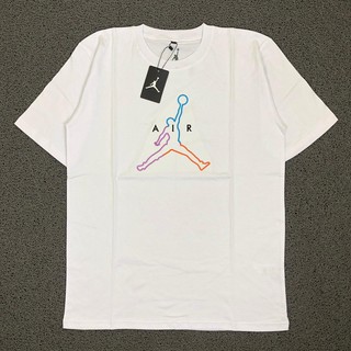 Nike Air Jordan Multicolor Jumpman blanco camiseta camisetas