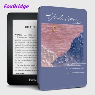 [FoxBridge] Artista Pintura Kindle Caso 2021 Paperwhit 5 (11) Smart Soft Cover Paperwhite 4/3/2/1 Amazon E-readers 2019 10/2016 8th/2014 7a Generación Shell Protectora