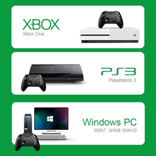 2.4G Inalámbrico Controlador De Juego Joystick Para Xbox One Para PS3 Gamepad Para Win PC 7/8/10 fjhjtm (5)