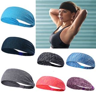 LEA01 Sports Hair Accessories Head Band Headwear Yoga Headbands Sport Hairbands Elastic Headwrap Men Women Yoga Fitness Athletic Wear/Multicolor (4)