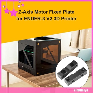 (Yimumiya) Bloque de montaje del Motor Z Axis con Kit de tuercas de tornillo para impresora 3D Ender-3 CR-10