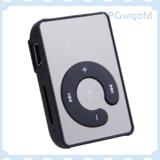 mini reproductor de mp3 con clip de espejo/portátil/deportivo/usb/reproductor de música digital para tarjeta micro sd tf/reproductor multimedia