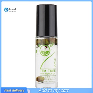 brand Reduce Split Ends Hair Care Oil Scalp Hair Conditioner Tea Tree Essential Oil Anti-frizzy for Salon