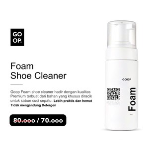 Goop SHOE FOAM CLEANER - zapatillas de deporte Premium limpiador de zapatos - jabón de lavado de zapatos