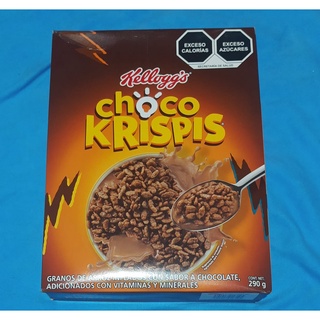 Cereal caja Chocokrispis kellogg's