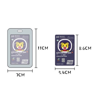VELEDA Girls Badge Case Astronaut Key chain Card Holder Portable Credit ID Card Bank Card Cartoon Student Metro Bus Card Protect Cover (2)