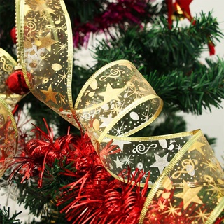 silencio 2m festival vacaciones árbol de navidad adornos decoraciones navidad cuelga tinsel fiesta colgante diy decoración del hogar moda regalos cinta/multicolor (6)