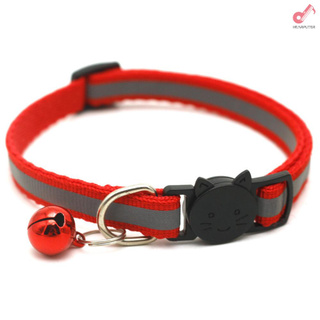 hp pet suministros reflectante parche collar liberación hebilla campana hermética ajustable collar para mascotas